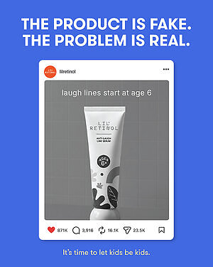 Frida Created A Fake Anti-Aging Brand For Six-Year-Olds. The Crazy Part Is That People Believed It.
