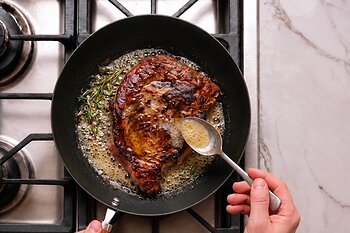 Searing steak is a breeze