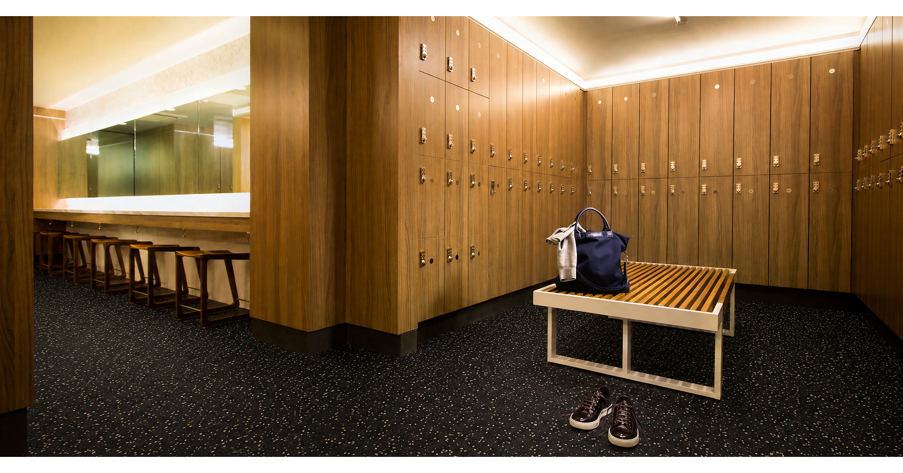 Hollman, Inc. Partners with Ecore Athletic to Deliver Performance Flooring Alongside Elite Locker Rooms
