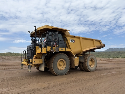 Quarry automation gains momentum with the first-ever deployment of Caterpillar’s autonomous solution on the Cat 775 haul truck.
