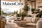 MaisonCrest showcases its vision for refined living through thoughtfully curated luxury furniture, lighting and home décor designed to create beautiful, inviting spaces.
