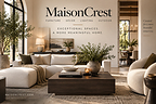 MaisonCrest offers curated luxury furniture, lighting and home décor for thoughtfully designed interiors.