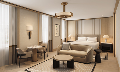 The Nell New York Junior Suite Rendering