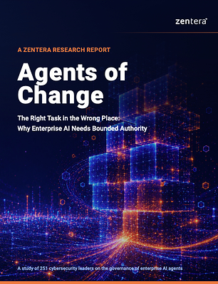 New Zentera Systems Research Reveals Security Leaders' Struggles to Govern AI Agents