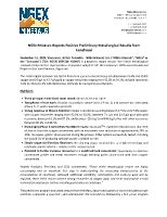 NGEx Minerals Reports Positive Preliminary Metallurgical Results from Lunahuasi