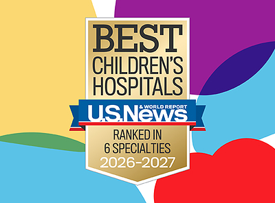 Phoenix Children's Named a "Best Children's Hospital" by U.S. News & World Report.
