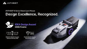 ANTHBOT N8 Brings 4-in-1 Robotic Lawn Care, Secures International Design Recognition
