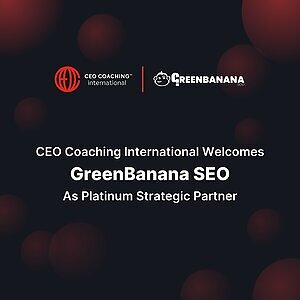 CEO Coaching International Welcomes GreenBanana SEO as Platinum Strategic Partner to Help CEOs Win Search Visibility in the Age of AI