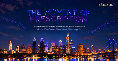 Doceree Lights Up the Philadelphia Sky With a 300-Drone Show Marking the Launch of Intent Powered HCP Suite