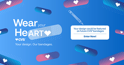 CVS Health Launches National “Wear Your HeART” Bandage Art Contest