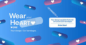 CVS Health Launches National "Wear Your HeART" Bandage Art Contest