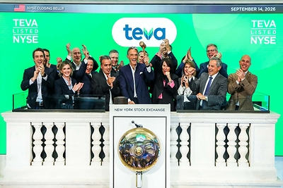 Teva Pharmaceuticals at NYSE September 14