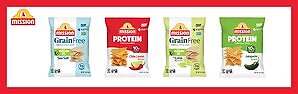 Mission Foods Introduces Protein and Grain Free Chips in Four New Varieties