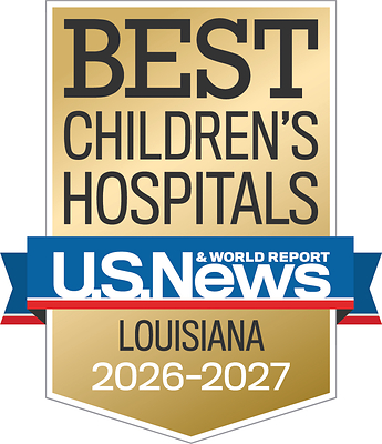 U.S. News & World Report names Manning Family Children’s #1 in Louisiana; among nation’s Best Children’s Hospitals for 2026-2027