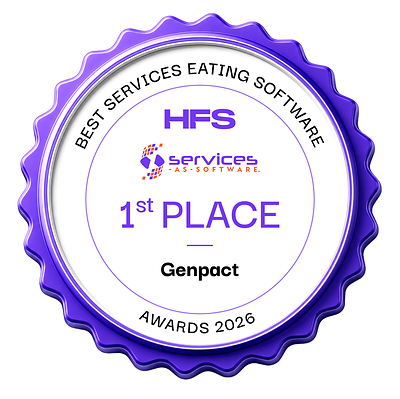 Genpact, the Agentic Operations company, has won the Best Services Eating Software category of the inaugural 2026 HFS Services-as-Software Awards.