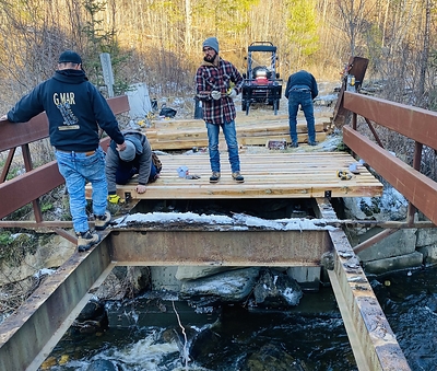 Pre-season work allows for trails to be enjoyed all season long.