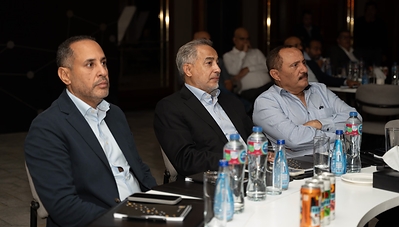 HSA Group leaders attend the AI Lab workshop.