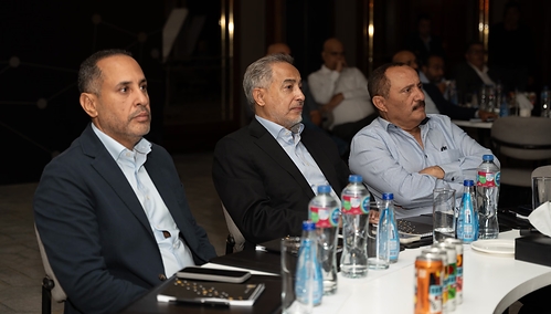 HSA Group leaders attend the AI Lab workshop. This image opens in the lightbox