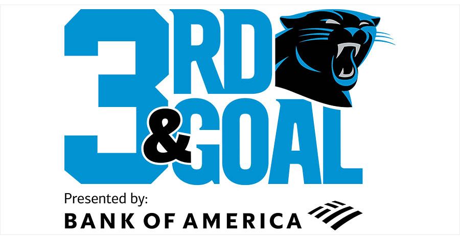 Carolina Panthers and Bank of America Launch 3rd & Goal