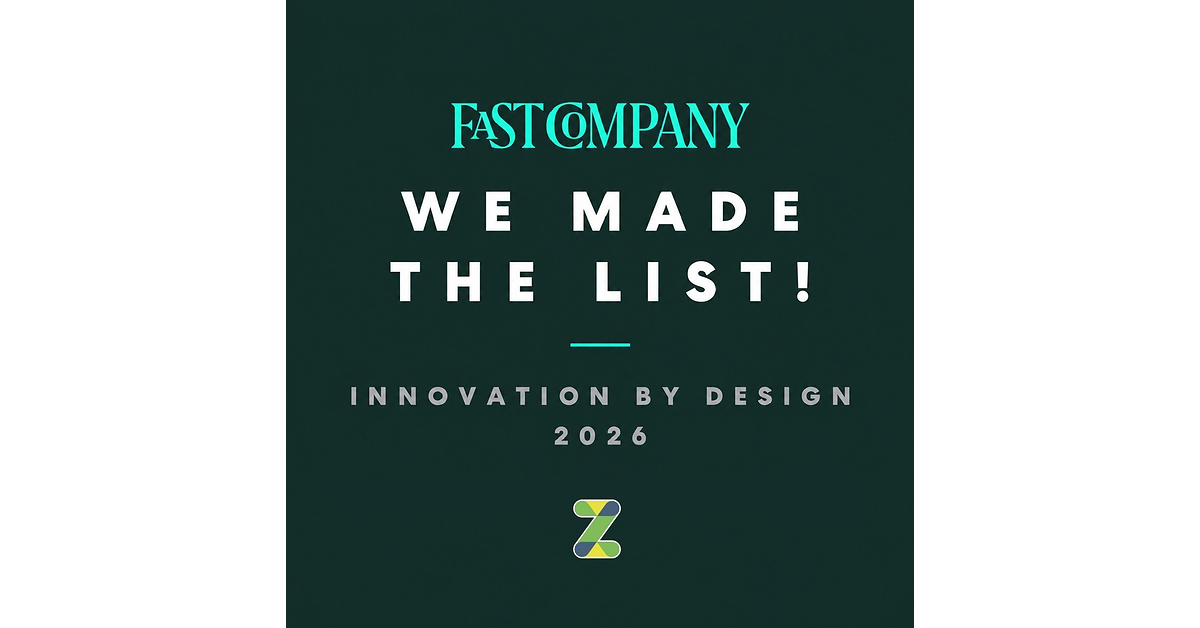Zum Recognized by the Fast Company 2026 Innovation by Design Awards