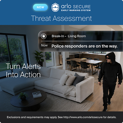 Arlo Announces Secure 7 Smart Security Service with New AI-Powered Features to Help Users Stay Ahead of Potential Threats
