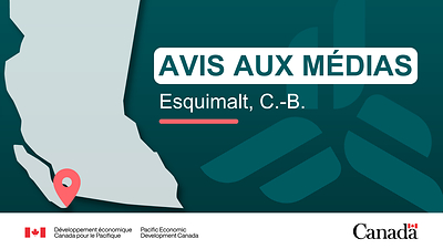 Avis aux médias - Le gouvernement du Canada annoncera un investissement du Fonds pour bâtir des collectivités fortes dans un projet ferroviaire dans le Grand Victoria