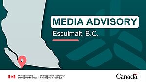 Media Advisory - Government of Canada announcing Build Communities Strong Fund investment in greater Victoria rail project