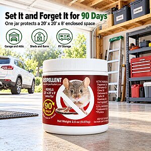 Fall Rodent Season Creates Out-of-Pocket Risk for Homeowners -- Morgan's Repellent Highlights 90-Day Pumice Technology for Mice & Rats