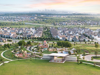 Easton Park with Skyline