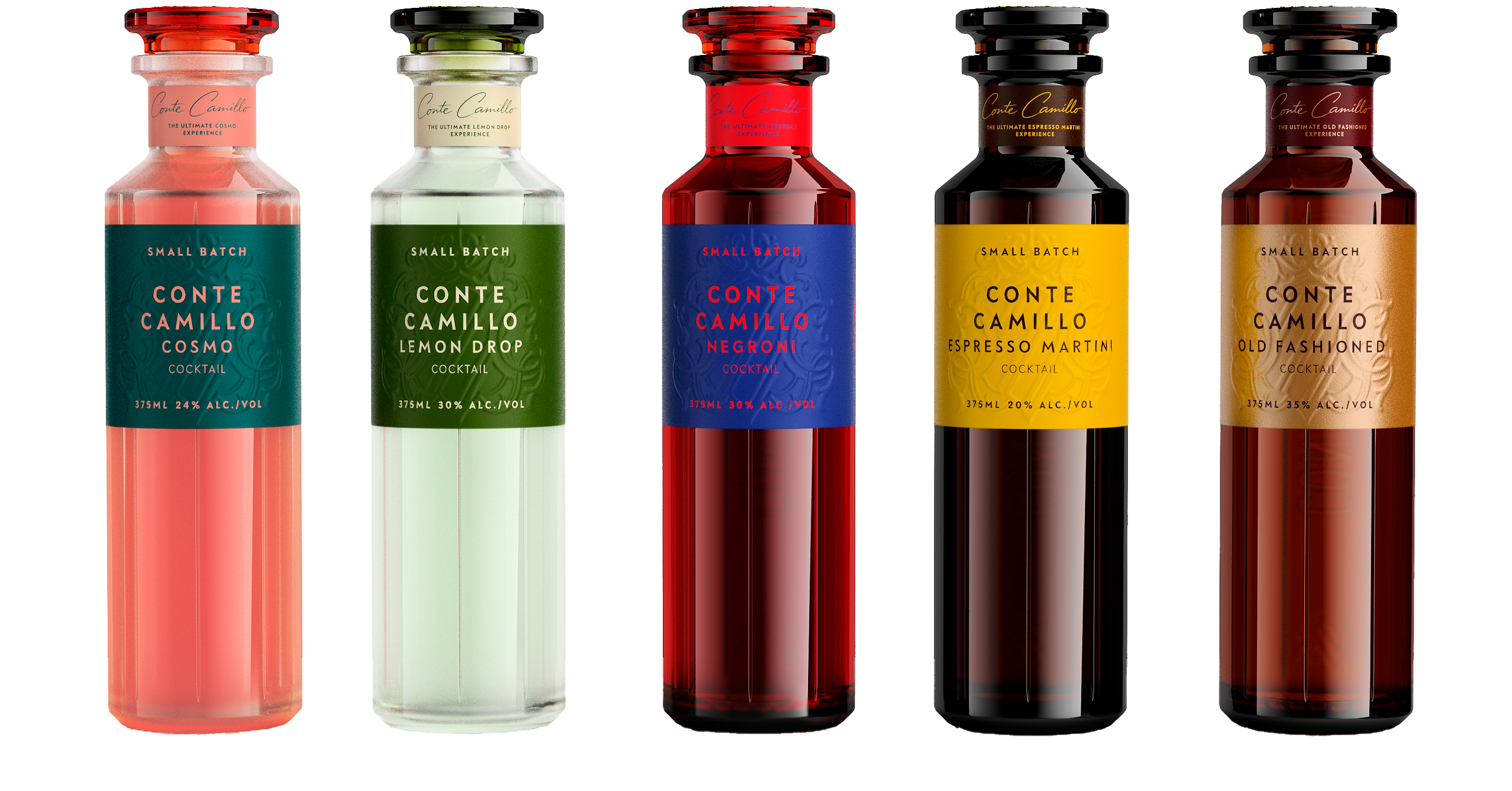 Conte Camillo Makes U.S. Debut with Full Lineup of Small-Batch, Bar-Strength Cocktails