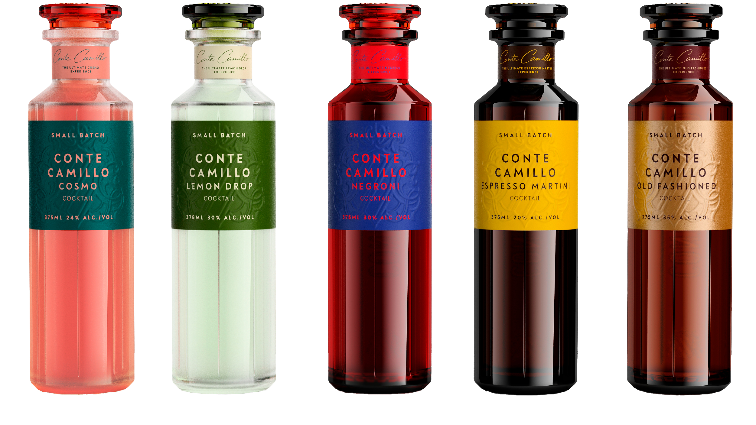 Conte Camillo Makes U.S. Debut with Full Lineup of Small-Batch, Bar-Strength Cocktails