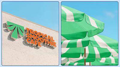 Tropical Smoothie Cafe feels instantly recognizable wherever guests interact with it.