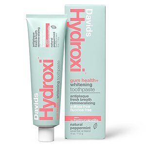 Davids Launches Hydroxi™ Gum Health+Whitening, a New Fluoride-Free Nano-Hydroxyapatite Toothpaste