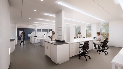 Rendering of Reckitt's New Jersey Research & Development Lab