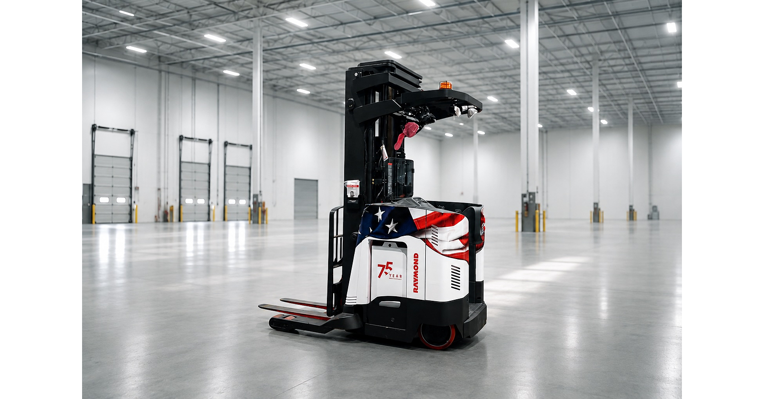 RAYMOND CELEBRATES 75 YEARS OF NARROW AISLE INNOVATION AND LOOKS TO FUTURE
