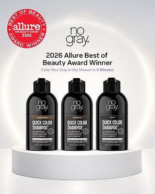 No Gray’s Quick Color Shampoo Wins 2026 Allure Best of Beauty Award