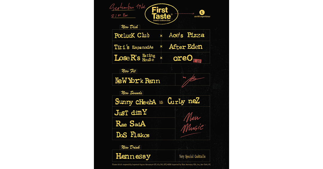 NYC's Top Creatives Debut One-Day-Only Drops at First Taste, 8it's New Food Festival