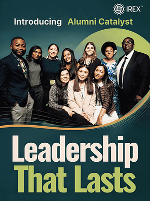 W.K. Kellogg Foundation and IREX Launch Alumni Catalyst to Extend the Impact of Fellowship Programs