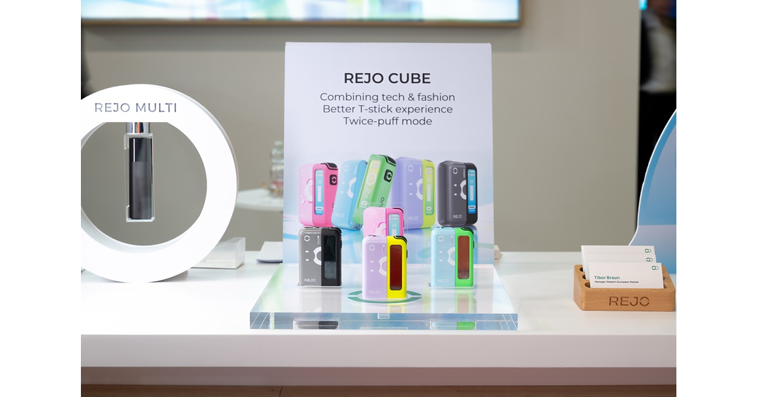 REJO debuts puff-twice technology in expansion to Europe