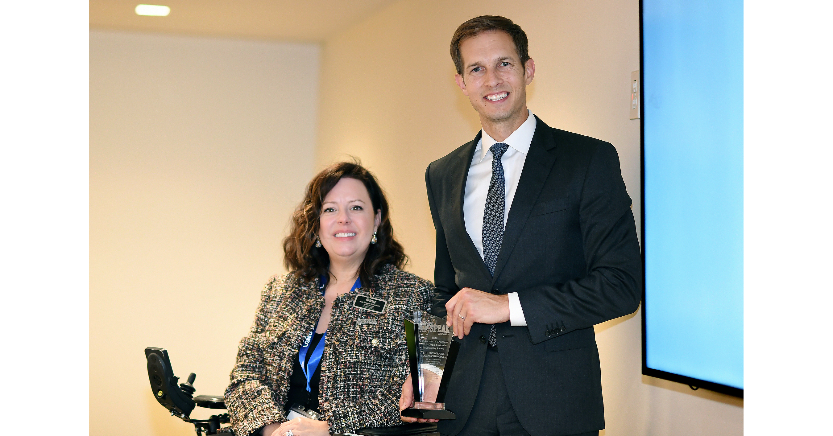 Speak Foundation Brings LGMD Advocates Representing More Than 20 states to Capitol Hill, Honors Bipartisan Rare Disease Champions