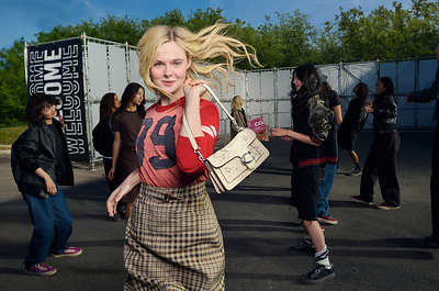Coach Fall 2026 Campaign_Elle Fanning