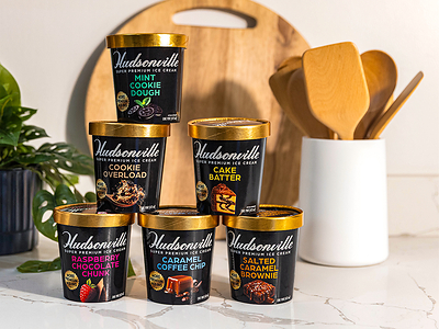 GET REAL ABOUT YOUR ICE CREAM WITH HUDSONVILLE’S SUPER PREMIUM PINTS
