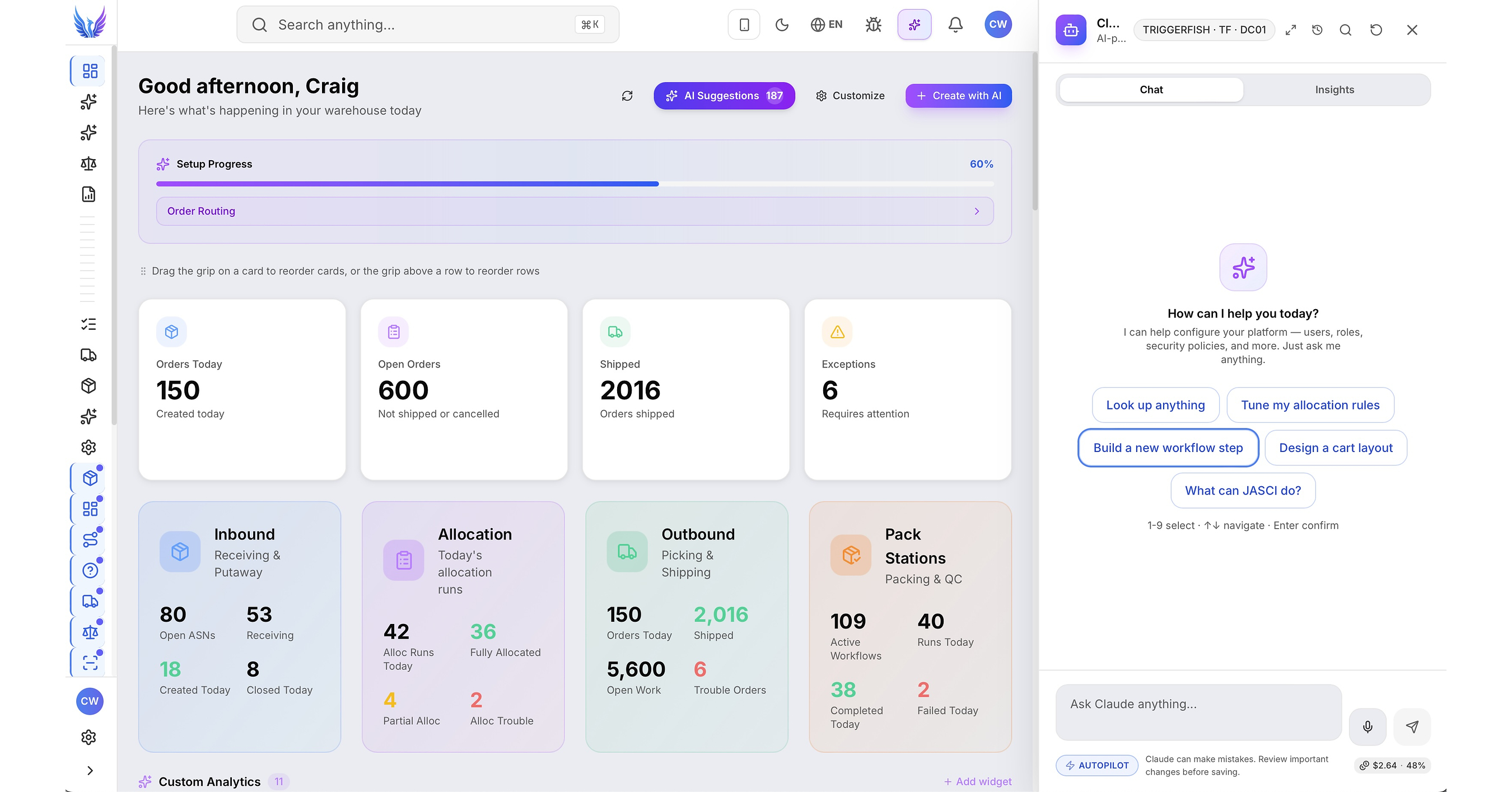 JASCI Introduces Phoenix™, the AI-Native Warehouse Management System