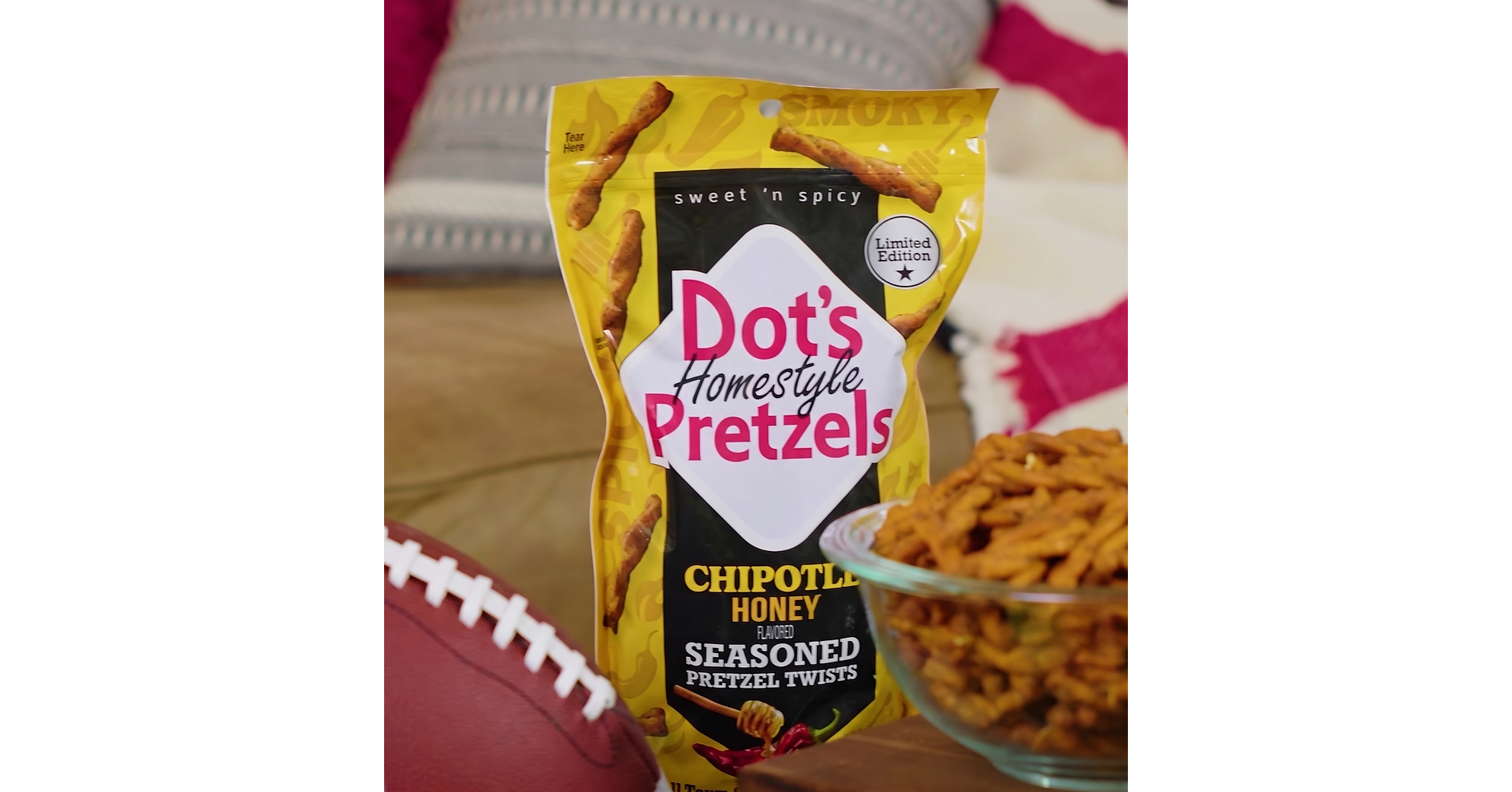 A WINNING SEASON TASTES LIKE DOT'S THIS FALL FOOTBALL SEASON