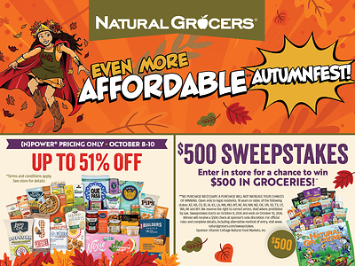 Celebrate Autumnfest With Natural Grocers®, Oct. 8-10, 2026