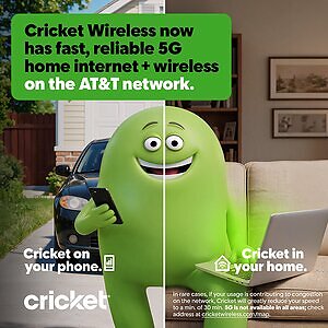 Cricket Wireless Launches Fast, Reliable 5G Home Internet on the AT&T Network