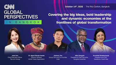 CNN Global Perspectives brings leading voices and ideas to explore Asia's role in shaping the future