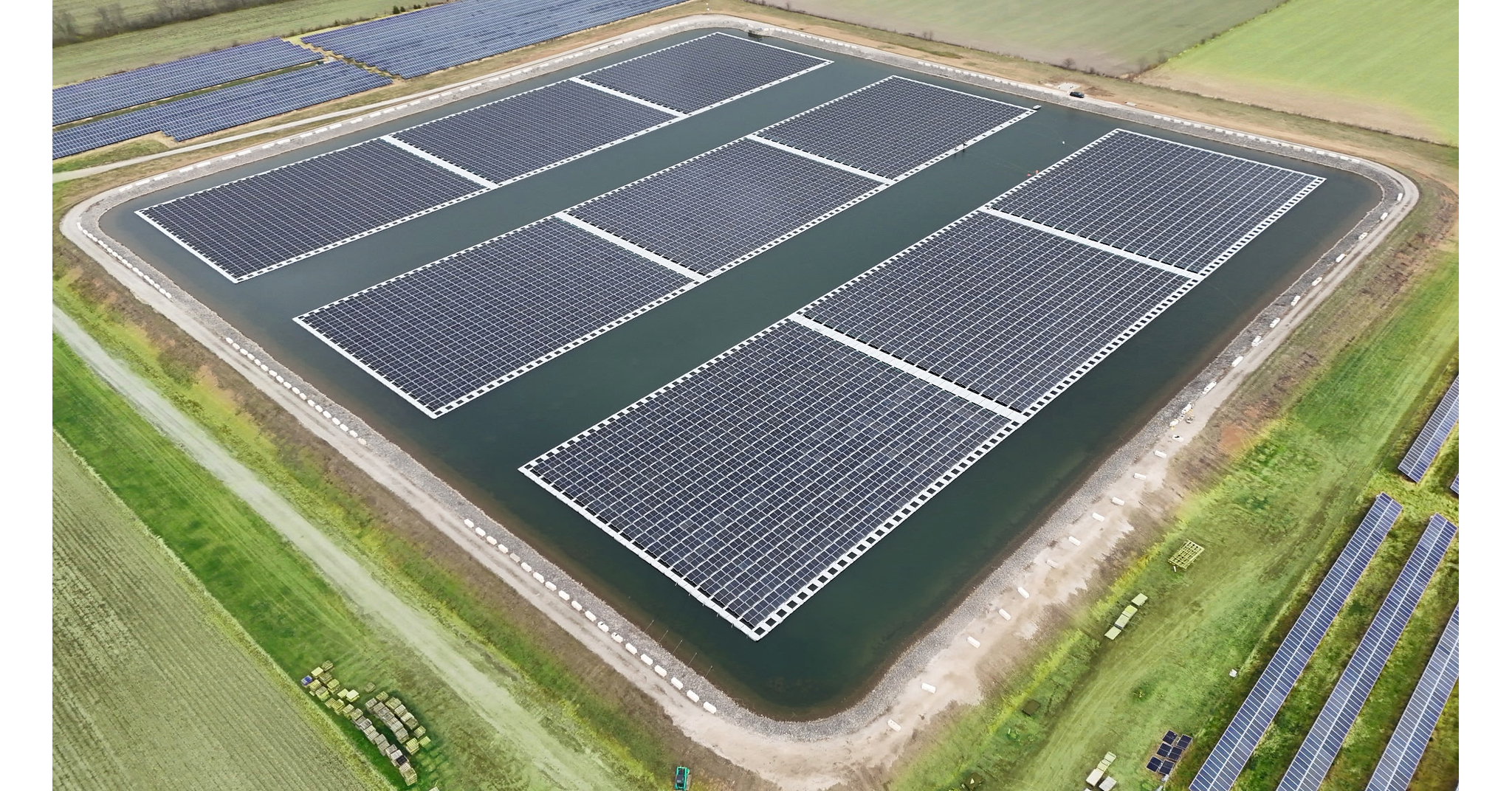 A Village of 1,300 Now Has Ohio's Largest Floating Solar Array