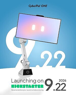 CyboPal ONE, the World's First Desktop Robotic Terminal, to Launch on Kickstarter Sept. 22