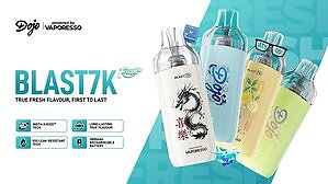 DOJO Launches BLAST7K Fresh: An Accessible New Chapter for Fresh Vaping, Unveiling DOJO's New Logo and Four Distinct Design Vibes